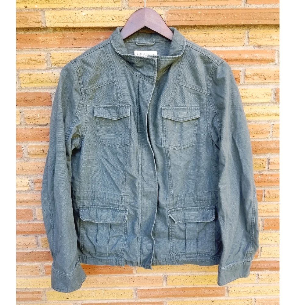 Merona gray utility jacket